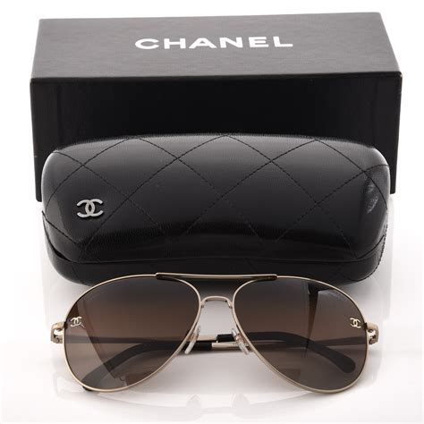 chanel aviators sunglasses